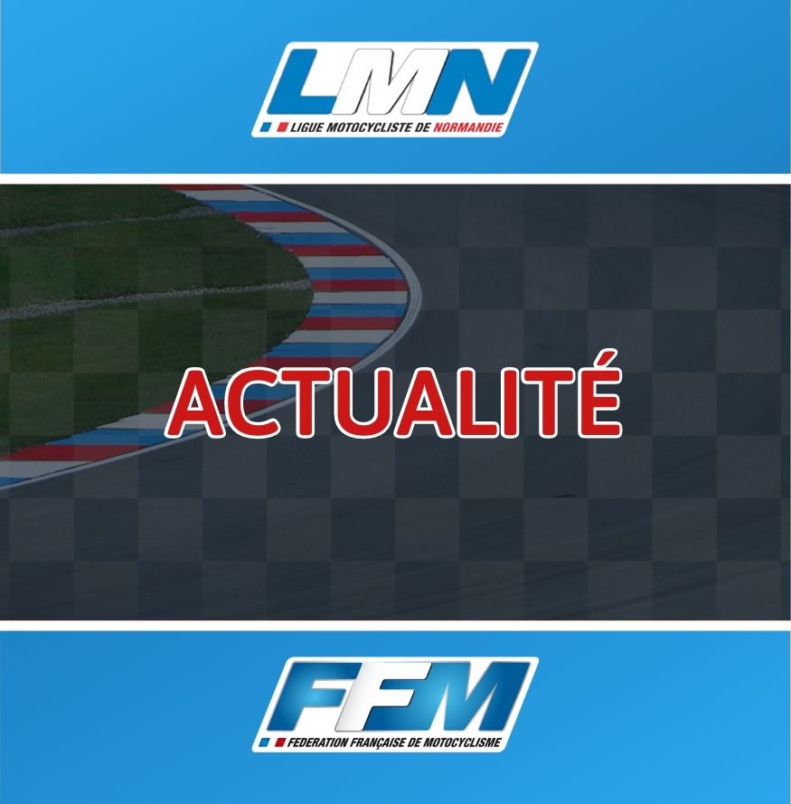 Calendrier des Épreuves 2022 Ligue Motocycliste de Normandie