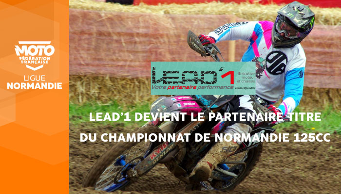 Motocross | Lead’1 devient le partenaire titre du Championnat de Normandie 125cc