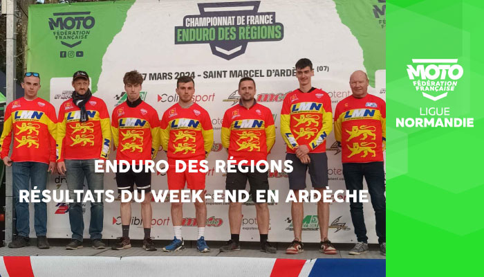 Enduro | Résultats des Normands à l’Enduro des Régions 2024 !