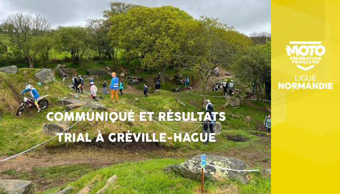 Trial | Communiqué, Résultats et Classement Provisoire après la deuxième épreuve à Gréville-Hague !