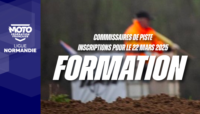 Formation Commissaires de Piste 2nd degré (OCP) le 22 mars 2025, inscriptions ouvertes !