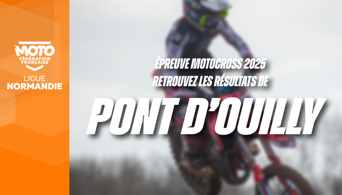 Motocross | Résultats de l’épreuve de Pont d’Ouilly !