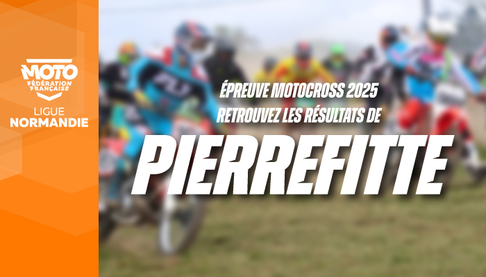 Motocross | Résultats de l’épreuve de Pierrefitte-en-Cinglais !