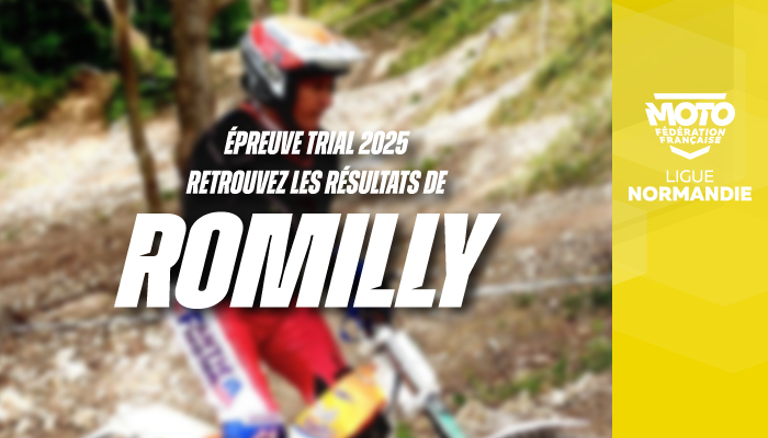 Trial | Résultats de l’épreuve vintage de Romilly-sur-Andelle !