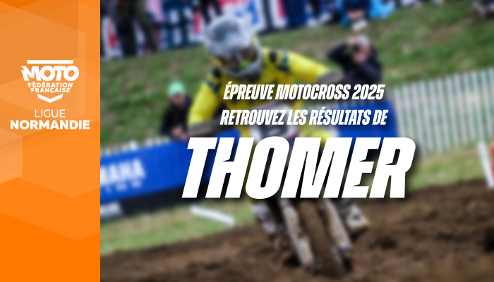 Motocross | Résultats de l’épreuve de Thomer-la-Sôgne !