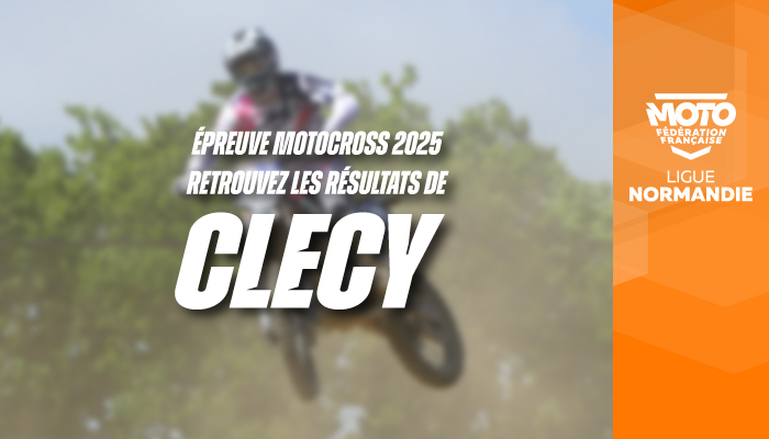 Motocross | Résultats de l’épreuve de Clécy !