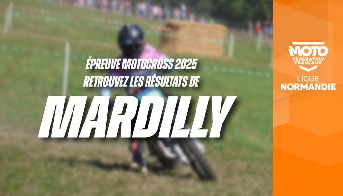 Motocross | Résultats de l’épreuve de Mardilly !