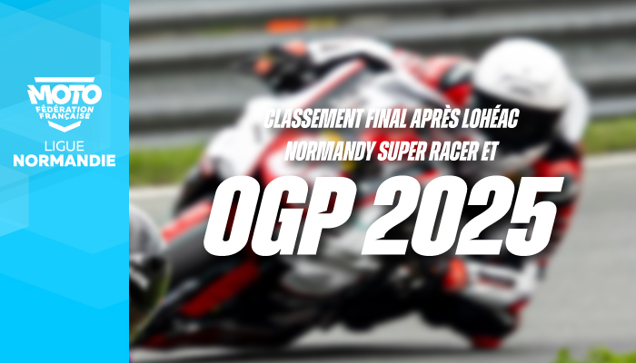 Vitesse | Classement Final NSR & OGP 2025 après l’épreuve de Lohéac !