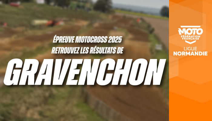 Motocross | Résultats de l’épreuve de Notre-Dame-de-Gravenchon !