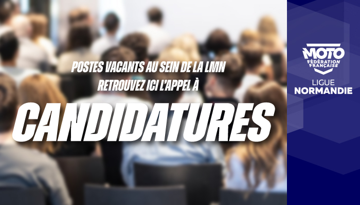 Info | Appel à candidatures postes vacants commission vitesse et collège commissaires de piste du 06/02/2026 !