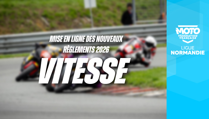 Vitesse | Règlements 2026 en ligne !