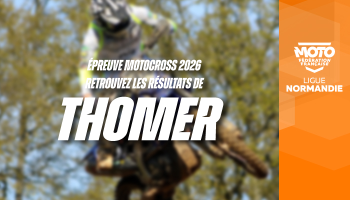 Motocross | Résultats de l’épreuve de Thomer-la-Sôgne !