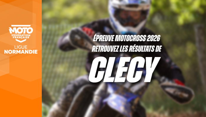 Motocross | Résultats de l’épreuve de Clécy !