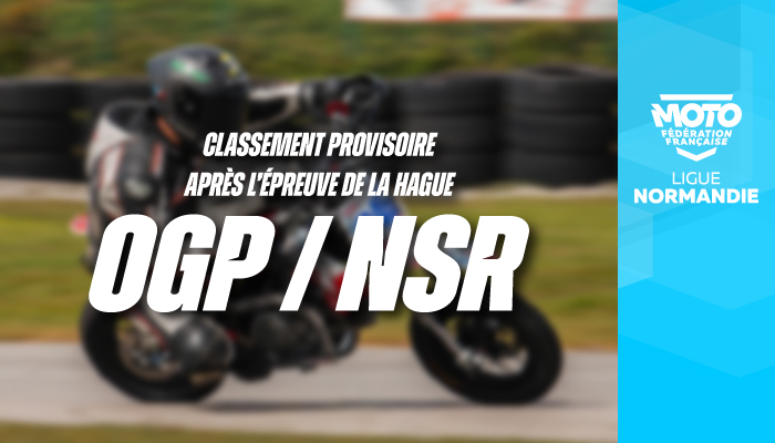 Vitesse | Classement provisoire OGP & NSR après La Hague 2026 !