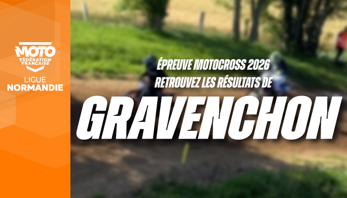 Motocross | Résultats de l’épreuve de Notre-Dame-de-Gravenchon !